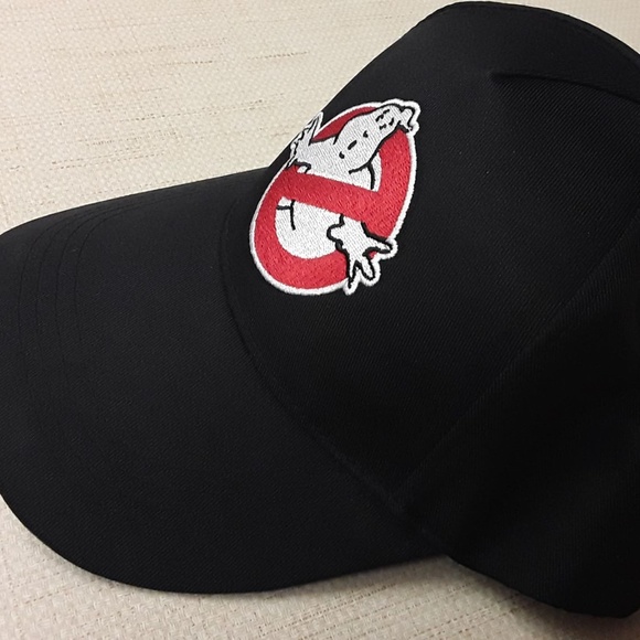 Ghostbusters Hat New Snapback NWT Movie Logo Ghost - Picture 1 of 7